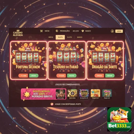 Ilustração de Slots Profundamente Imersivos